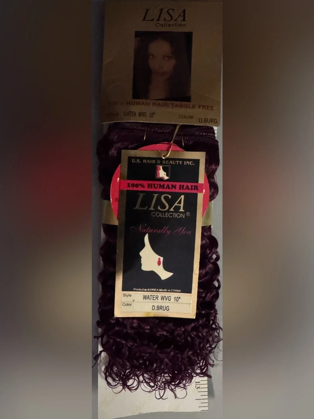 Lisa collection. 100% human hair. Water wave 🍒